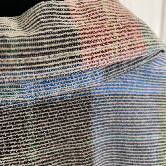 Colorful, corduroy flannel (size large) - Picture 4 of 4